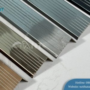 Nẹp inox chống trơn cầu thang chữ L