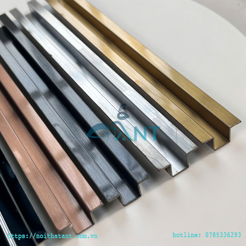 Nẹp U Inox 304 Có Tai