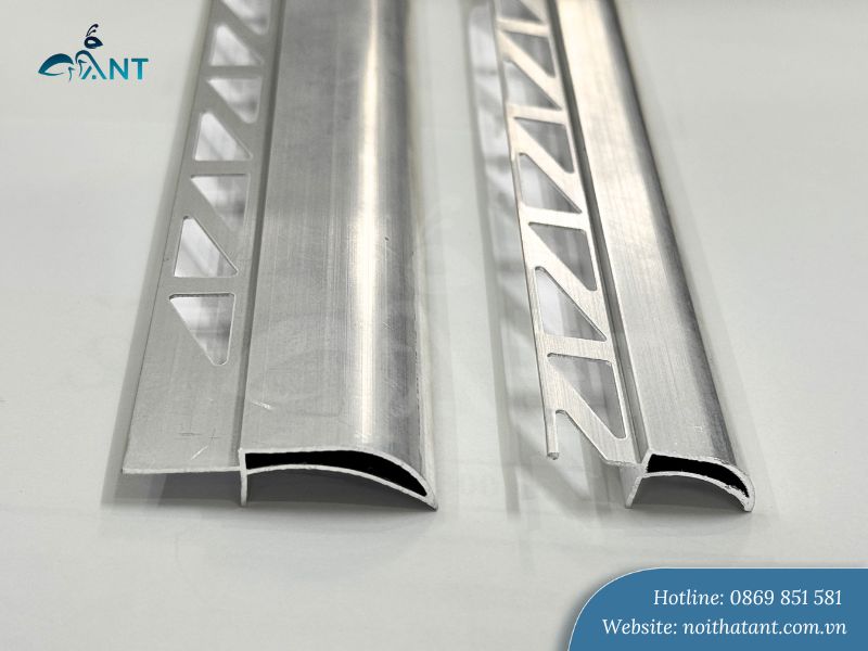 Ảnh thực tế nẹp nhôm ngắt nước mưa