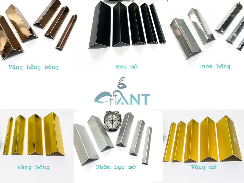 Màu sắc Nẹp nhôm chữ V