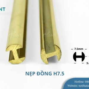 Nẹp đồng H7.5