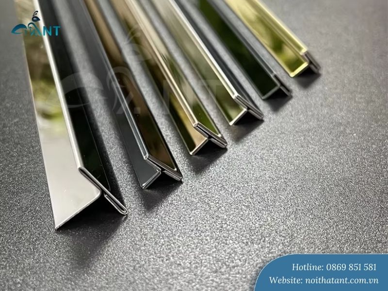 Nẹp T inox đa dạng kích thước