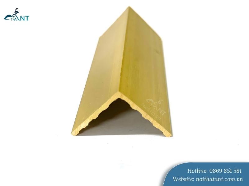 Nẹp V đồng mặt trơn