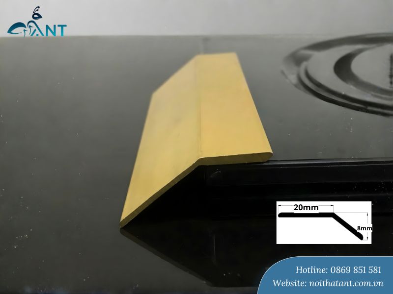 Ứng dụng nẹp đồng chênh cao thấp