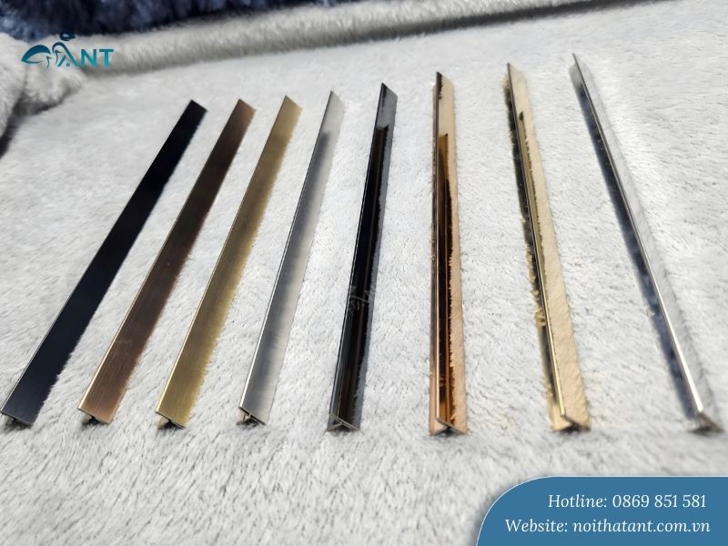 Ảnh thực tế nẹp inox T10