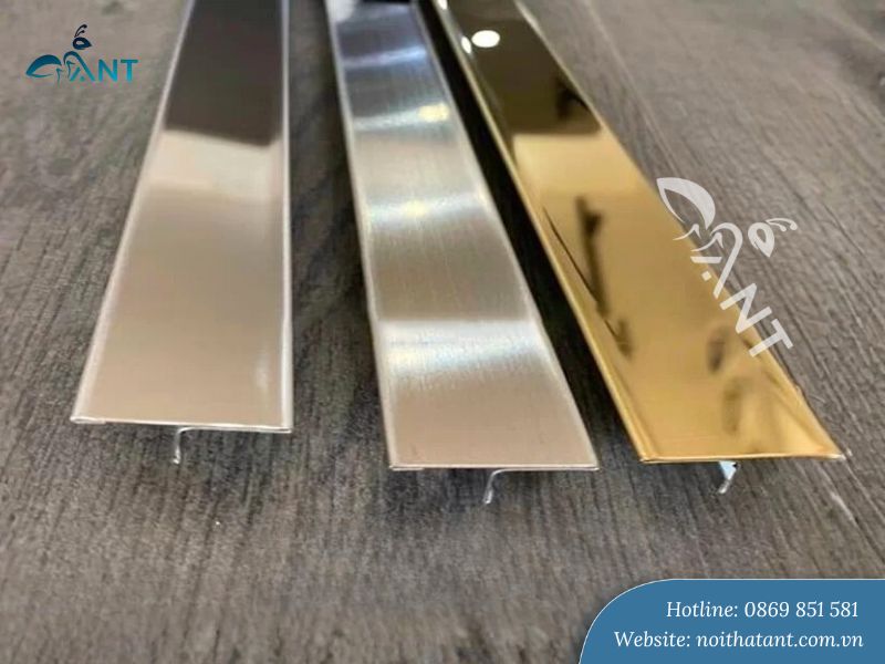 Ảnh thực tế nẹp inox T30