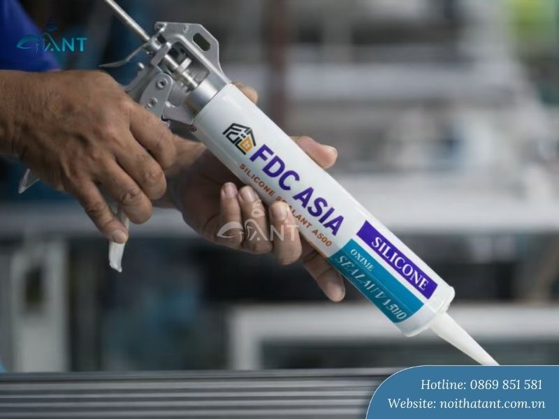 Ứng dụng keo dán nẹp A500