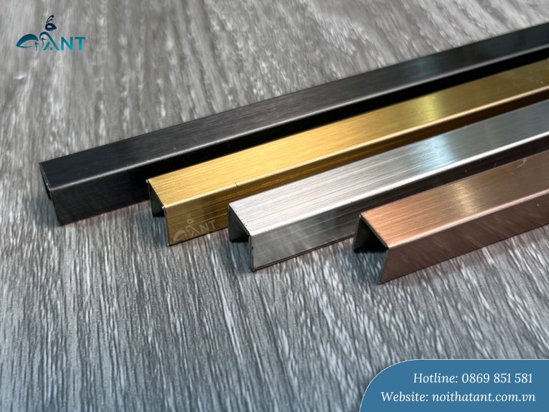 Ảnh nẹp inox chữ U 10mm