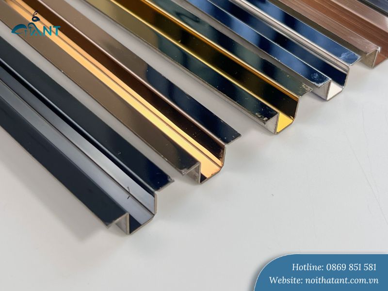 Nẹp inox chữ U có tai tại Gò Vấp