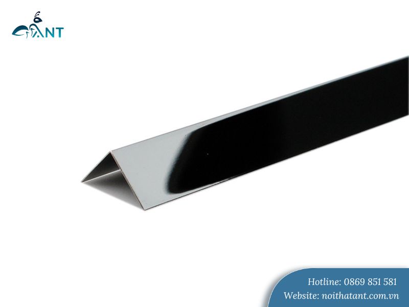 Nẹp inox đen chữ V