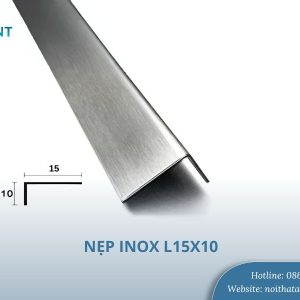 Nẹp inox L15x10