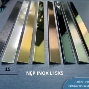 Nẹp inox L15x5