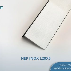 Nẹp inox L20x5