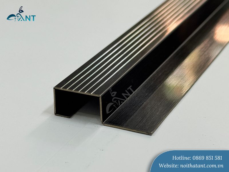 Nẹp inox chống trượt chữ U - Ảnh 3