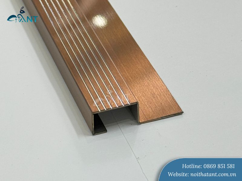 Nẹp inox chống trượt chữ U - Ảnh 4