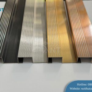 Nẹp inox chống trượt chữ U