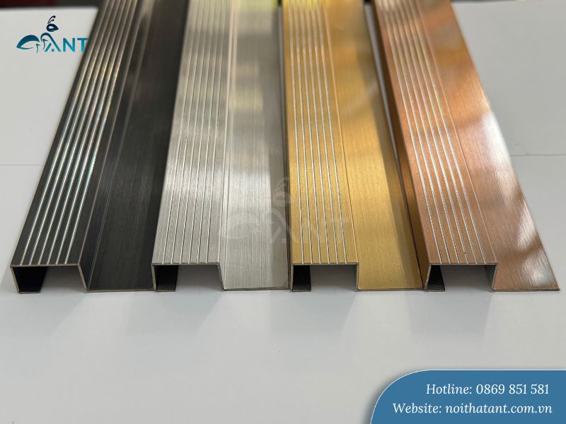 Nẹp inox chống trượt chữ U