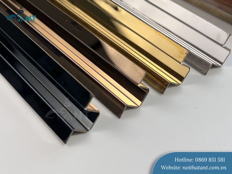 U âm vách 304 nẹp inox Bình Dương