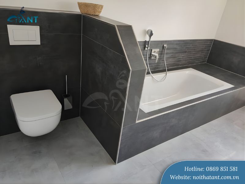 Ứng dụng nẹp inox góc vuông