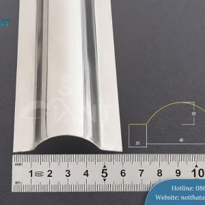 Nẹp luồn dây điện inox 40mm