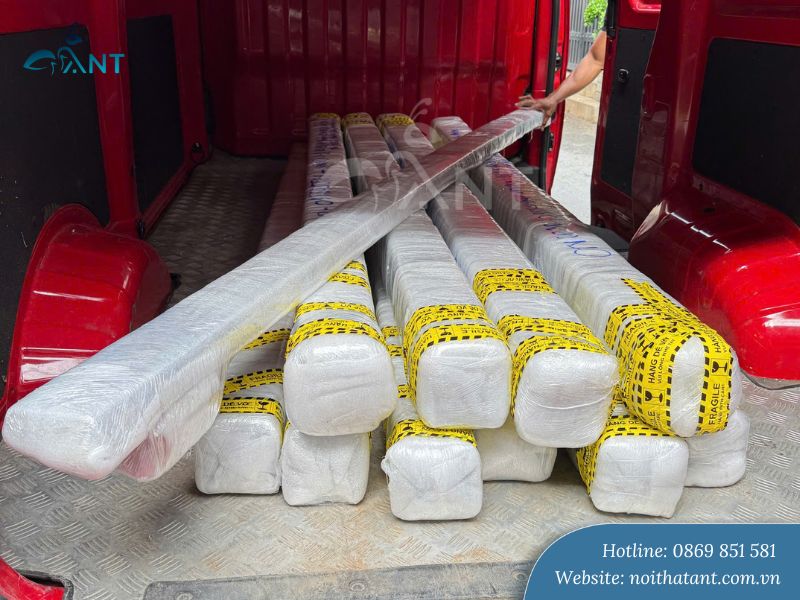 Đơn hàng nẹp trang trí của ANT giao cho khách tỉnh