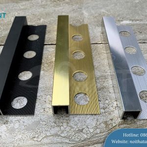 Nẹp nhôm bo góc vuông FU tại ANT