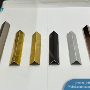 Nẹp V nhôm 15x15 mm ốp góc gạch