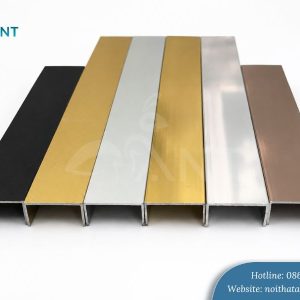 Các màu nẹp nhôm U20 phổ biến tại ANT