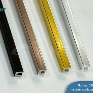Mặt bên của nẹp nhôm chữ U rộng 5mm tại ANT