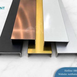 Nẹp nhôm U30 cao 10mm chính hãng