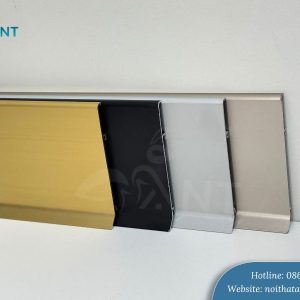 Len chân tường nhôm LG80 mẫu len gài cao cấp giá tốt