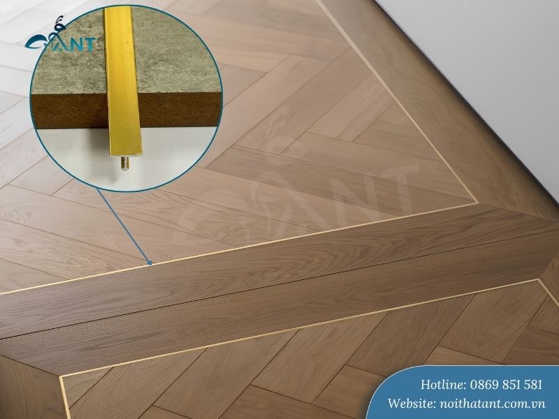Nẹp T nhôm sàn gỗ giá tốt, giao nhanh toàn quốc